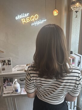 アトリエレゴ(atelier REGO) 【シルキーベージュ×セミレイヤー☆】