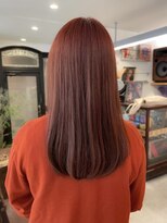 アンプラグド(unplugged)&nbsp;ブリーチなしレッドブラウン