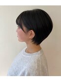 20代30代大人可愛い★小顔丸みショート