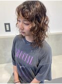 強めパーマ