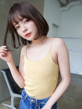 アンジェリカ JR奈良駅前店(ANGELICA) ANGELICA 小顔カット ミニボブ