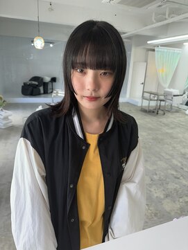 スーパーシーン(SUPER SCENE) 宜野湾#ブリーチカラー#レイヤーカット#インナーカラー#レイヤー