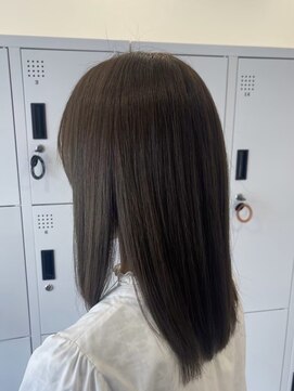 グランデュール 東静岡池田店(GRANDEUR) ダブルカラーミルクティーベージュカラーブルーブラックブリーチ