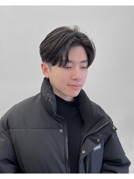 ソソ(soso) 韓国風センターパート/ニュアンスパーマ/韓国マッシュ