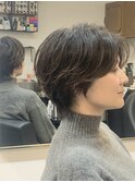 レディースショートパーマ