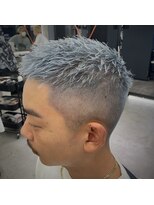 スタッグス 北千住(STUG'S)&nbsp;スペインカール/スパイキーショート[北千住/理容室]