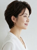 ビュートリアム265(BEAUTRIUM 265)&nbsp;40代/50代/60代ひし形小顔ショートボブ絶壁解消白髪ぼかし△52