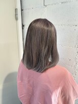 リュネッツ あざみ野店(lunettes)&nbsp;【白髪ぼかし】バレイヤージュペールバイオレット