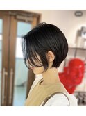 丸みショートカット丸み　　【丸み/髪質改善/トリートメント】