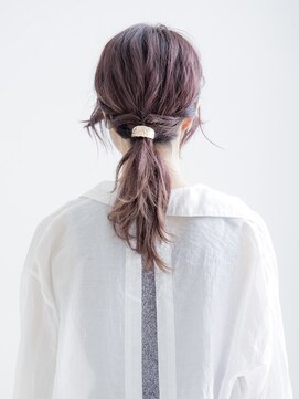 ショコラ ウメダ(Chocolat UMEDA) #ポニーテール #チョコレートブラウン