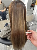 フリーラ 横浜(freera)&nbsp;髪質改善サラサラプレミアム大人ガーリー韓国ロングAライン横浜