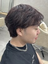 メンズ ラ ジェム(men's la gemme)&nbsp;赤みブラウンメンズカラー×韓国風メンズスタイル