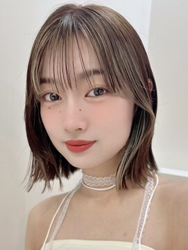 ルート 南堀江(route) 大阪似合わせくびれボブ