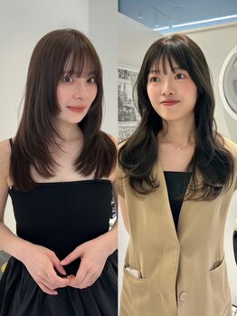 ノーヴァン デフォーム(NOVAN DEFORM)の写真/《トレンド×再現性》骨格や顔の形・髪質を見極め毛先までミリ単位で調節するカット＊伸ばしかけでも◎