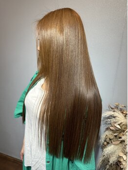 【美髪に導く】極上ケアで質感・手触りがより上質に◎カラーやストレートの仕上がりが一段階UP＊熊本玉名＊