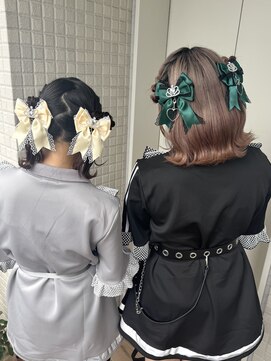 オッジバイケンジ(oggi by KENJE) クラゲヘア/ヘアアレンジ/ひふみ