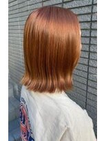 ヴィサージュ キタセンジュ(VISAGE)&nbsp;ブリーチなしオレンジブラウン