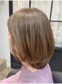 富士見ヶ丘ミニボブレイヤーボブウルフカットショートヘア30代