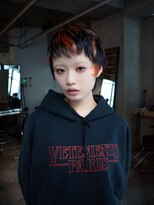 ギークス(GEEKS) 【GEEKS渋谷】バズカット/デザインカラー/レイヤーショート/小顔