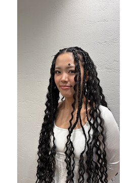 リエート 四条河原町(Lieto) 海外ガールメンズブレイズカールエクステコーンロウ１０代２０代