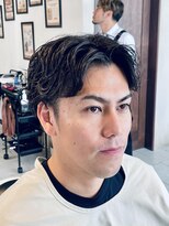 グレイスフルバーバーロンドン 大宮店(Graceful Barber London)&nbsp;【20代 男性】ロンドンセンターパーマ（大宮/バーバー）