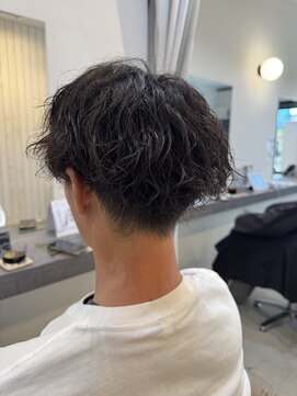 メンズバイココテラス 豊中(men's by cocoterace) メンズ無造作パーマスタイル