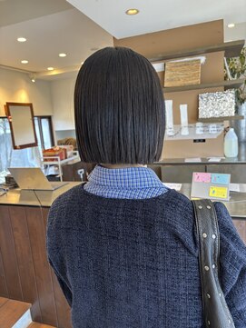 マルジ(marugi) ぷつっとボブ/ 切りっぱなしボブ