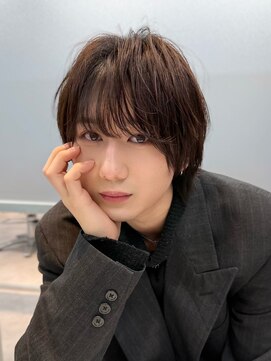 ジーナ 天神(Zina) シースルーマッシュウルフ【メンズサロンZina天神】