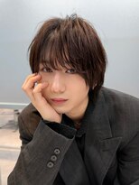 ジーナ 天神(Zina) シースルーマッシュウルフ【メンズサロンZina天神】