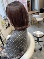 エン(En,)&nbsp;艶ブラウンカラー×外ハネボブ