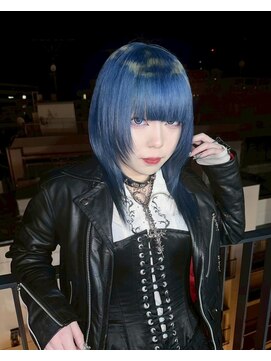 ヌル 原宿店(Null) オーダーメイド/ルーツカラー/ブリーチデザインカラー/姫ウルフ