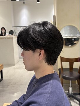 ビューバイネオリーブ 用賀店(Beau'r by neolive) サーフカール刈り上げセンターパートリバースセンターパート