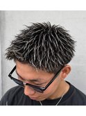 メンズ/メッシュ/ツイストスパイラルパーマ
