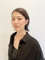 ロッカ ヘアーイノベーション(rocca hair innovation)&nbsp;耳かけ大人ミニボブ ［稲毛/髪質改善］