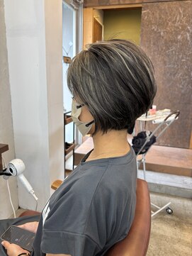 ヘアメイク デザート(HAIR MAKE DESART) 木村法子【ショートヘア×メリハリハイライト】