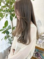 ミント(mint) ☆ミントベージュ☆ブリーチなしダブルカラー☆レイヤーカット