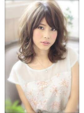 エイミーバイアフロート(amie  by afloat) 大人かわいいパーマ☆ほつれウェーブ◎amie by afloat