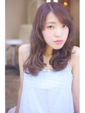 ヘアリゾート ブーケ(hair+resort bouquet) ツヤだしラフ巻き夏カール