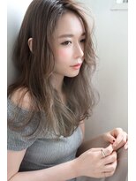 トッカ 博多駅筑紫口店(tocca hair&treatment) 透けて揺れるふわふわベージュカラー