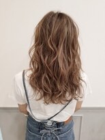 グランシュ 青葉台店(GranCieux)&nbsp;パールベージュ×細ハイライトウエーブ☆