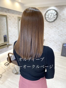 ヴィアスヘアー(vias hair) ツヤロング×シルキーオークルベージュ