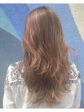 マハナ(Mahana by hair) ピンクベージュ