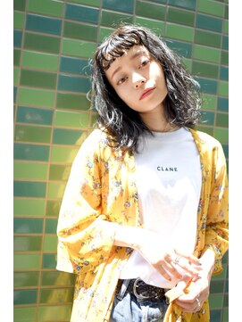 トマト(TOMTO) 【HOSSY】ウェーブパーマ☆ミディアムパーマ