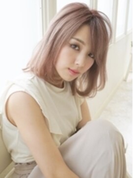 アグ ヘアー カフカ 富田林店(Agu hair kafka) 《Agu hair》ゆるふわ抜け感ミディアムボブ☆