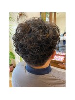 キキ 美容室(KIKI)&nbsp;外国人風メンズパーマスタイル