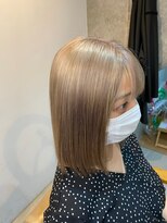 ゲーム 吉祥寺店(GAME)&nbsp;ダブルカラーミルクティーベージュカラーケアブリーチハイトーン