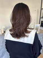 カンナ(CANNA)&nbsp;レイヤーonでボリューム＆こなれ感♪大人の垢抜けセミロング