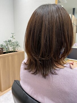 カノエ 松江乃木店(canoe) 外ハネウルフヘア