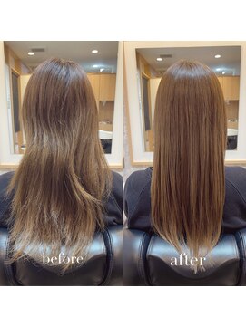 リアン 四条大宮店(Lien) 『髪質改善』カラーエステ（白髪染め、グレイカラー対応）