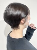 丸みショートボブグラボブ
